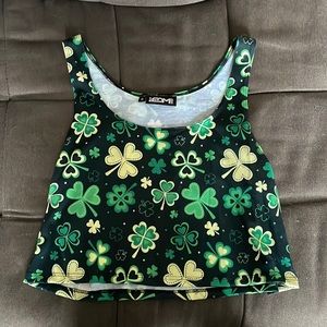 Shamrock crop top
